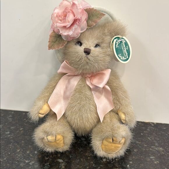 Bearington Collection Beverly Jointed Bear 12” Plush Limited Collectible Series - Picture 1 of 10
